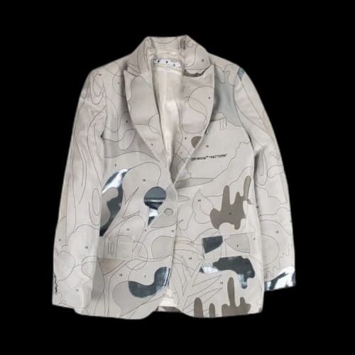 Off-White Color By Numbers Jacket 'Grey'