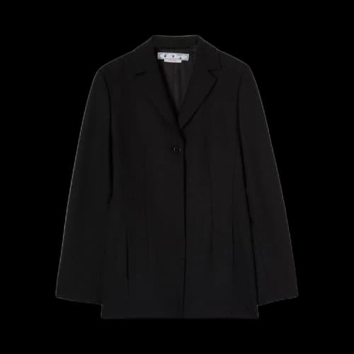 Off-White Back Buckle Jacket 'Black'