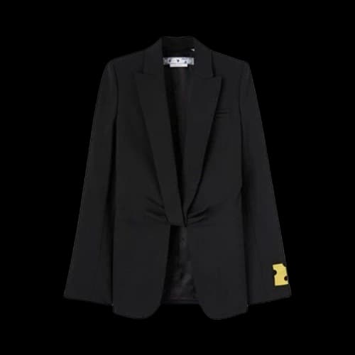 Off-White Dry WO Twisted Jacket 'Black'
