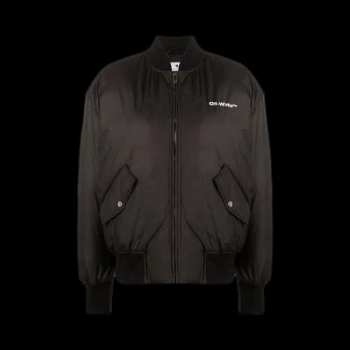 OFF-WHITE Peach NY Over Bomber Black/White