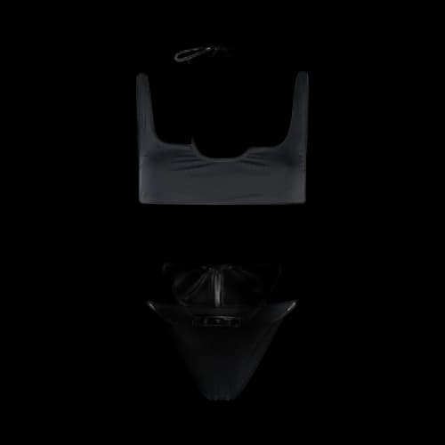 OFF-WHITE Women's Cross Coulisse Bikini Swimsuit Black/White