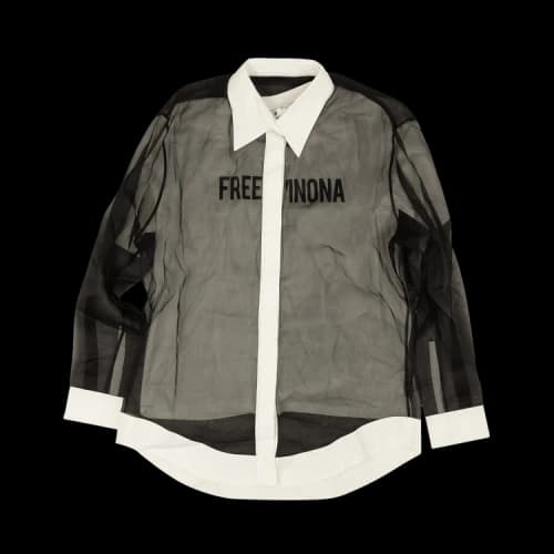 Off-White Double Layer Shirt 'Black'
