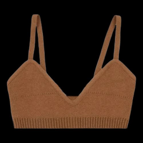 Off-White Twin Set Bra 'Camel'