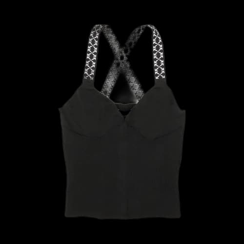Off-White Bold Tank Top 'Black/White'