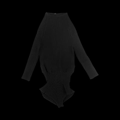Off-White Knit Bodysuit 'Black'