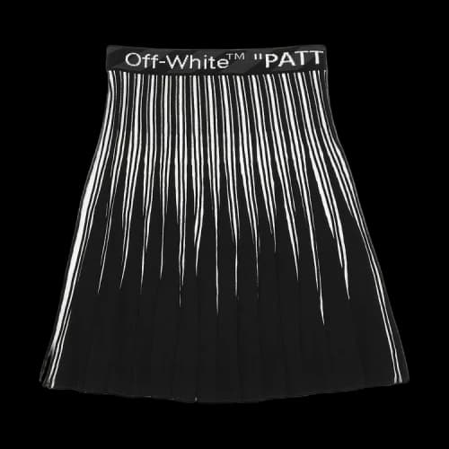 Off-White Bold Mini Skirt 'Black'