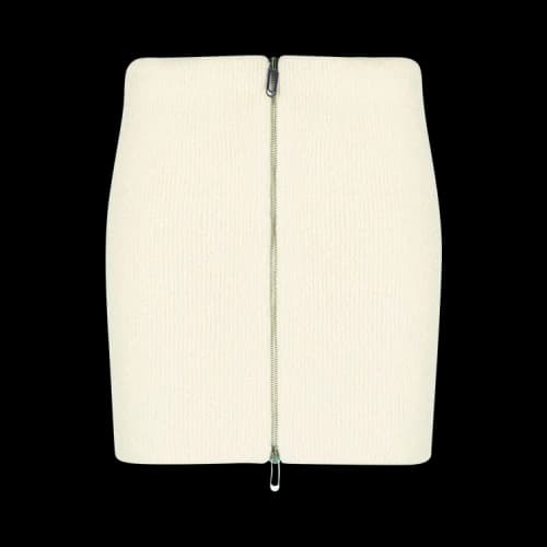 Off-White Micro Boucle Mini Skirt 'White'