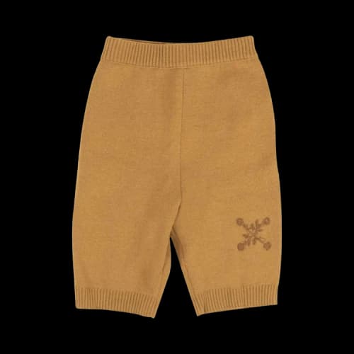 Off-White Twin Set Logo Shorts 'Camel'