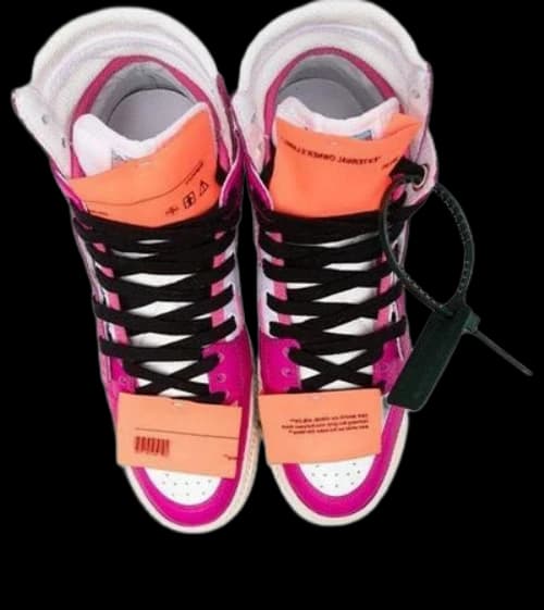 Off-White Off-Court 3.0 High-Top Sneakers 'Pink White Orange' (Women's)