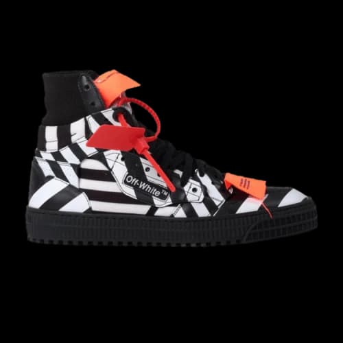 Off-White Off-Court 3.0 High 'Black White Striped' (Women's)