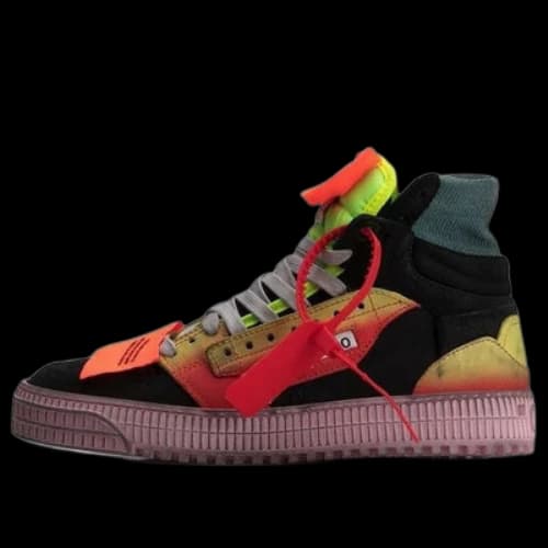 Off-White Off-Court 3.0 'Black Yellow' (Women's)