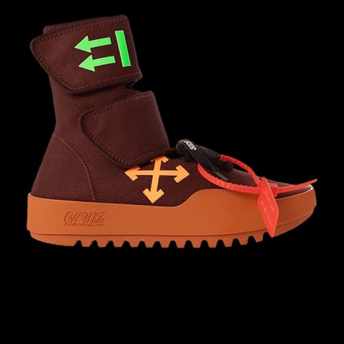 Off-White Moto Wrap Sneakers 'Burgundy' (Women's)