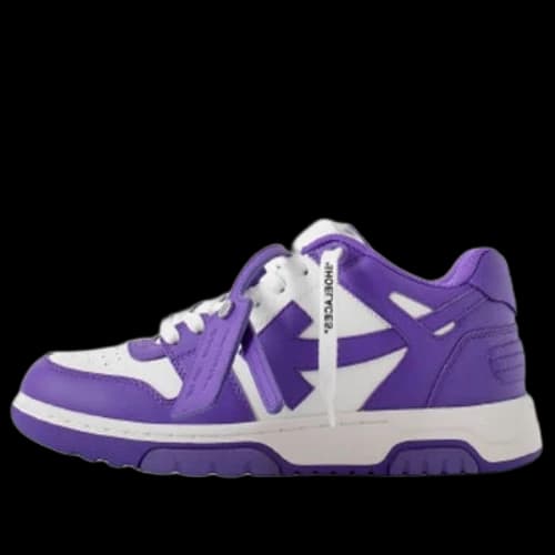 Off-White Out Of Office Low-Top Sneaker 'Purple White' (Women's)