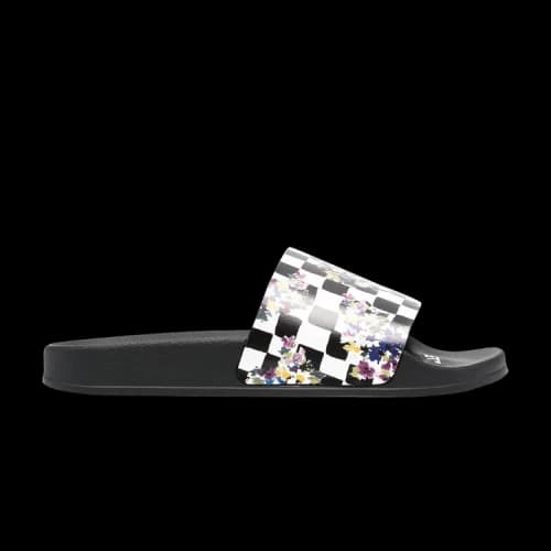 Off-White Sliders 'Floral Checkerboard'