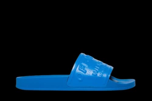 Off-White Pool Sliders 'Blue' (Women's)