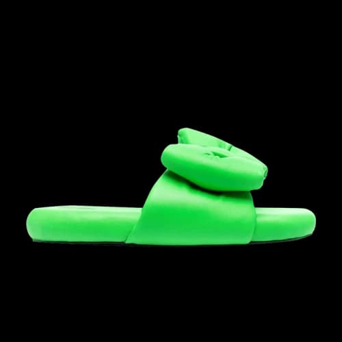 Off-White Padded Bow Sandal 'Green' (Women's)
