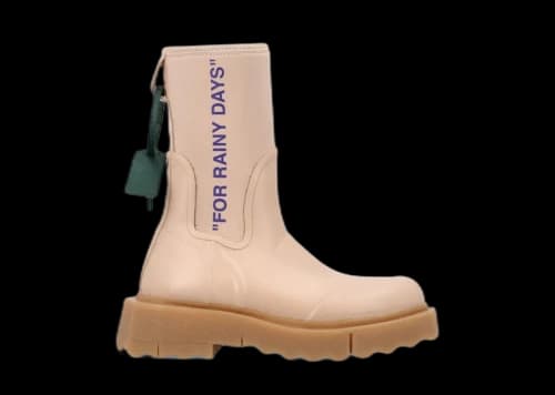 OFF-WHITE For Rainy Days Rain Boot Rose (Women's)