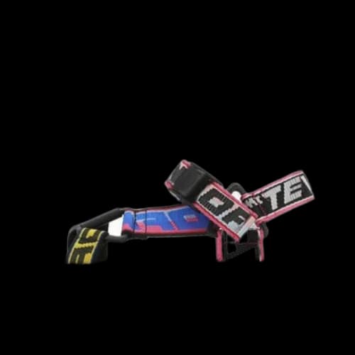 OFF-WHITE Logo-Strap Trek Sandals 'Black Multi-Color' (Women's)