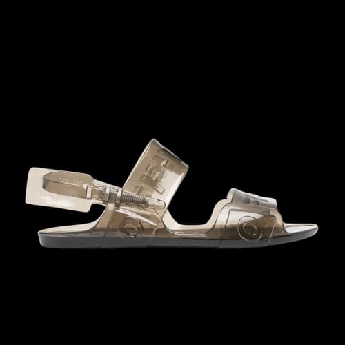Off-White Sheer Zip Tie Sandal 'Jelly Brown' (Women's)