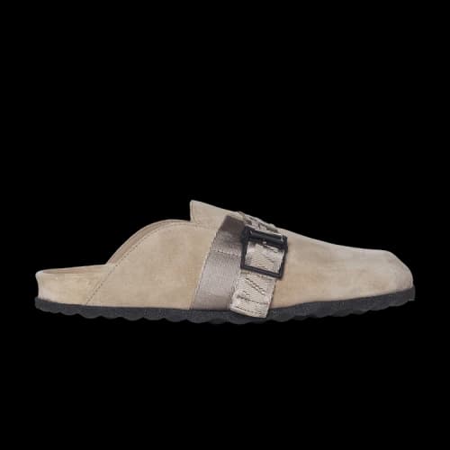 Off-White Suede Industrial Belt Sabot 'Sand' (Women's)