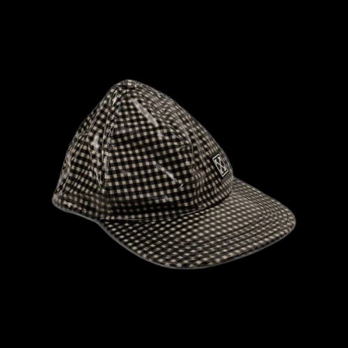 Off-White Check Baseball Cap 'Black/White'