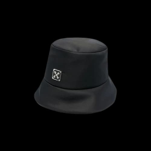 Off-White Nylon Rain Cap 'Black'