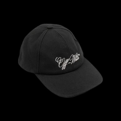 Off-White Embroidered Baseball Cap 'Black'