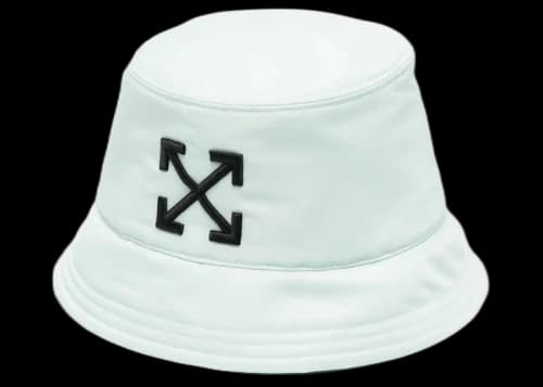 OFF-WHITE Arrows Recycled Bucket Hat Mint Green