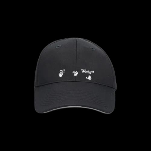 Off-White Swimming Man Baseball Cap 'Black/White'