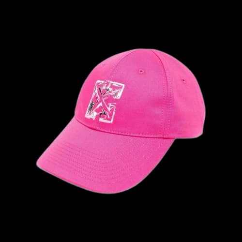 Off-White Hotchpotch Arrow Baseball Hat 'Fuchsia/White'