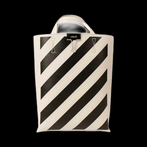 Off-White Diag Tote Bag 'White/Black'