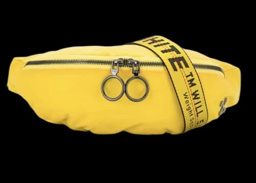 OFF-WHITE Industrial-Strap Belt Bag Yellow