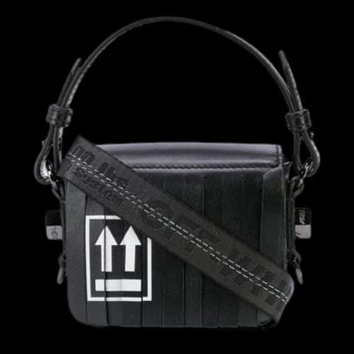 Off-White Shoulder Bag Messenger Bag Black (Women's)