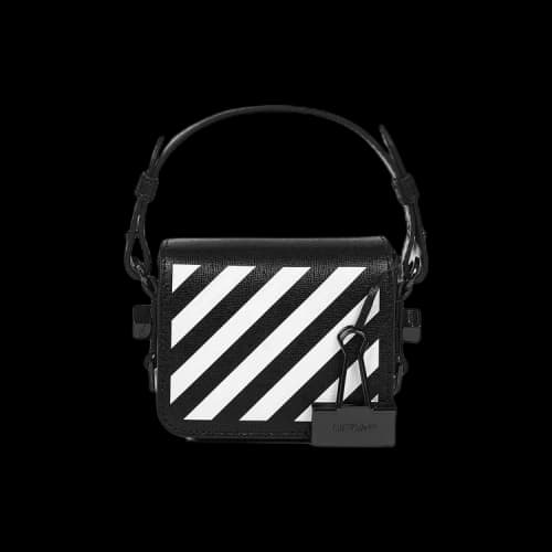 Off-White Diag Baby Flap Bag 'Black'