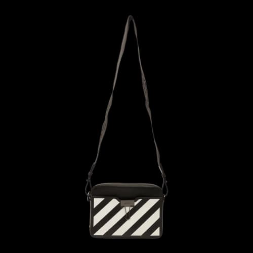 Off-White Leather Diag Camera Bag 'Black'