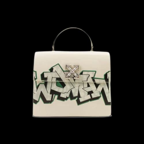 Off-White Graffiti 4.3 Jitney Bag 'White'