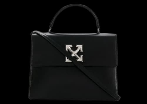 OFF-WHITE 2.8 Jitney Shoulder Bag Black