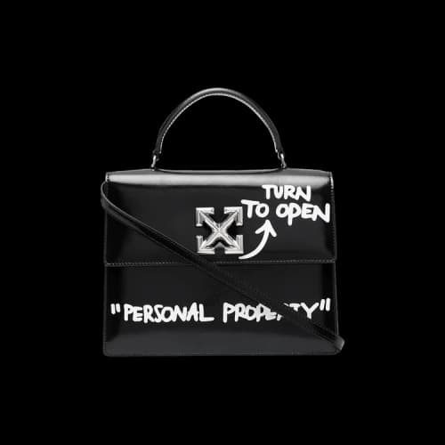 Off-White Quote Jitney 2.8 Shoulder Bag 'Black'