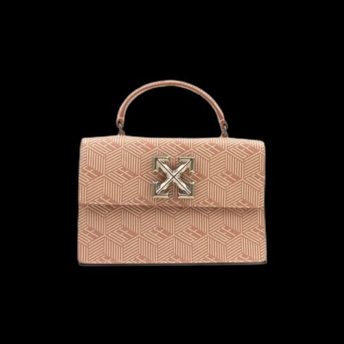 Off-White Monogram 1.4 Jitney Bag 'Nude'