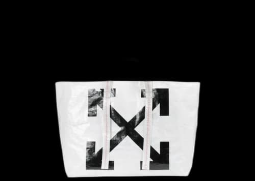 OFF-WHITE Arrows Tote Bag White Black
