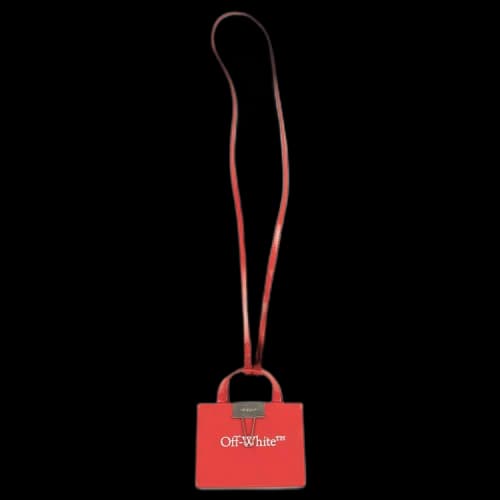 Off-White Logo Baby Box Tote Bag 'Red'