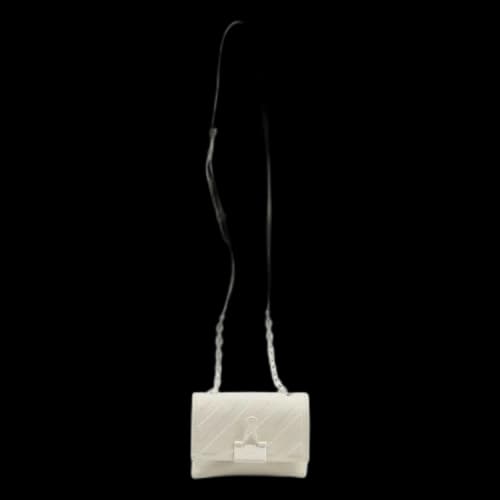 Off-White Diag Embossed Small Bag 'White'