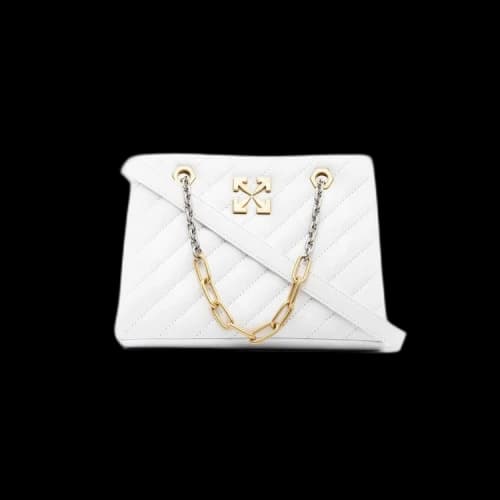 OFF-WHITE Jackhammer 25 Tote White