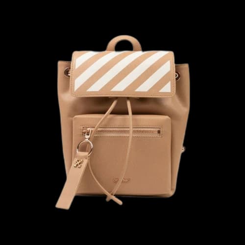 Off-White Diag Binder Backpack 'Nude'