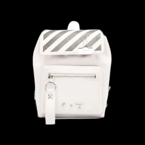 Off-White Diag Backpack 'White/Black'