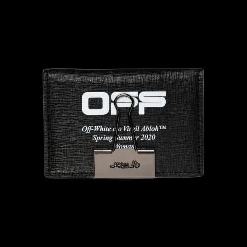Off-White Card Holder 'Black'