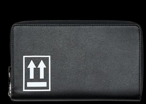 OFF-WHITE Arrows Wallet Black White