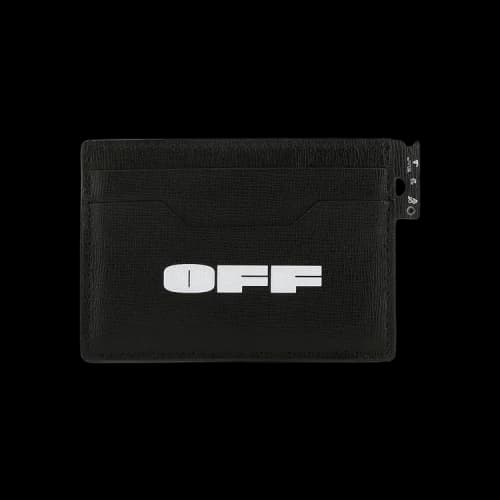 Off-White Card Holder 'Black/White'