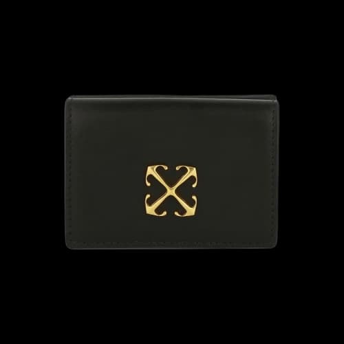 Off-White Jitney Mini Compact Wallet 'Black'