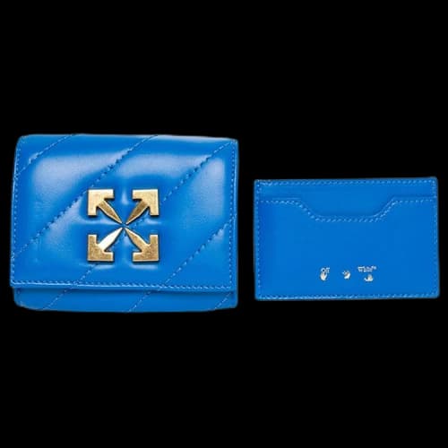 Off-White Jackhammer Two Piece Card Holder 'Blue'